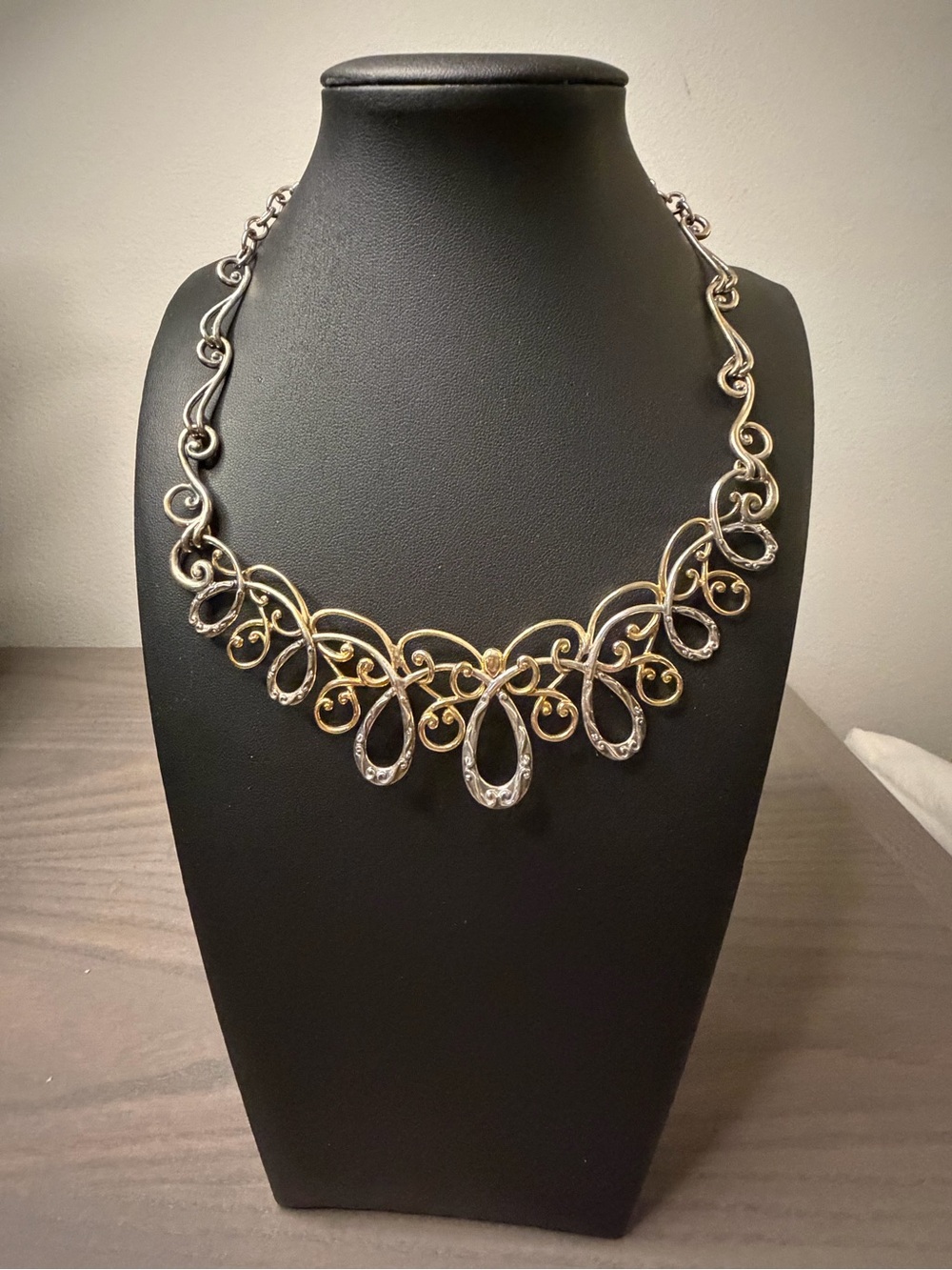Carolyn Pollack Coronation Queen Sterling Silver Necklace